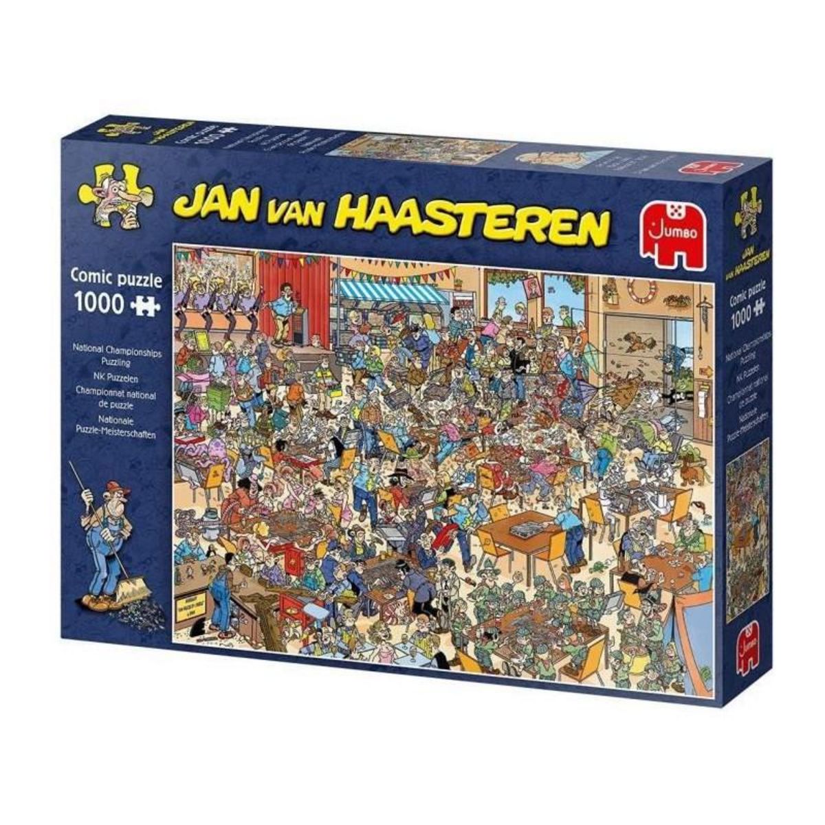 Jumbo Puzzle - JUMBO - Efteling Sprookjesbos 1000 pcs - Puzzles Jan Van Haasteren, qualité et style unique