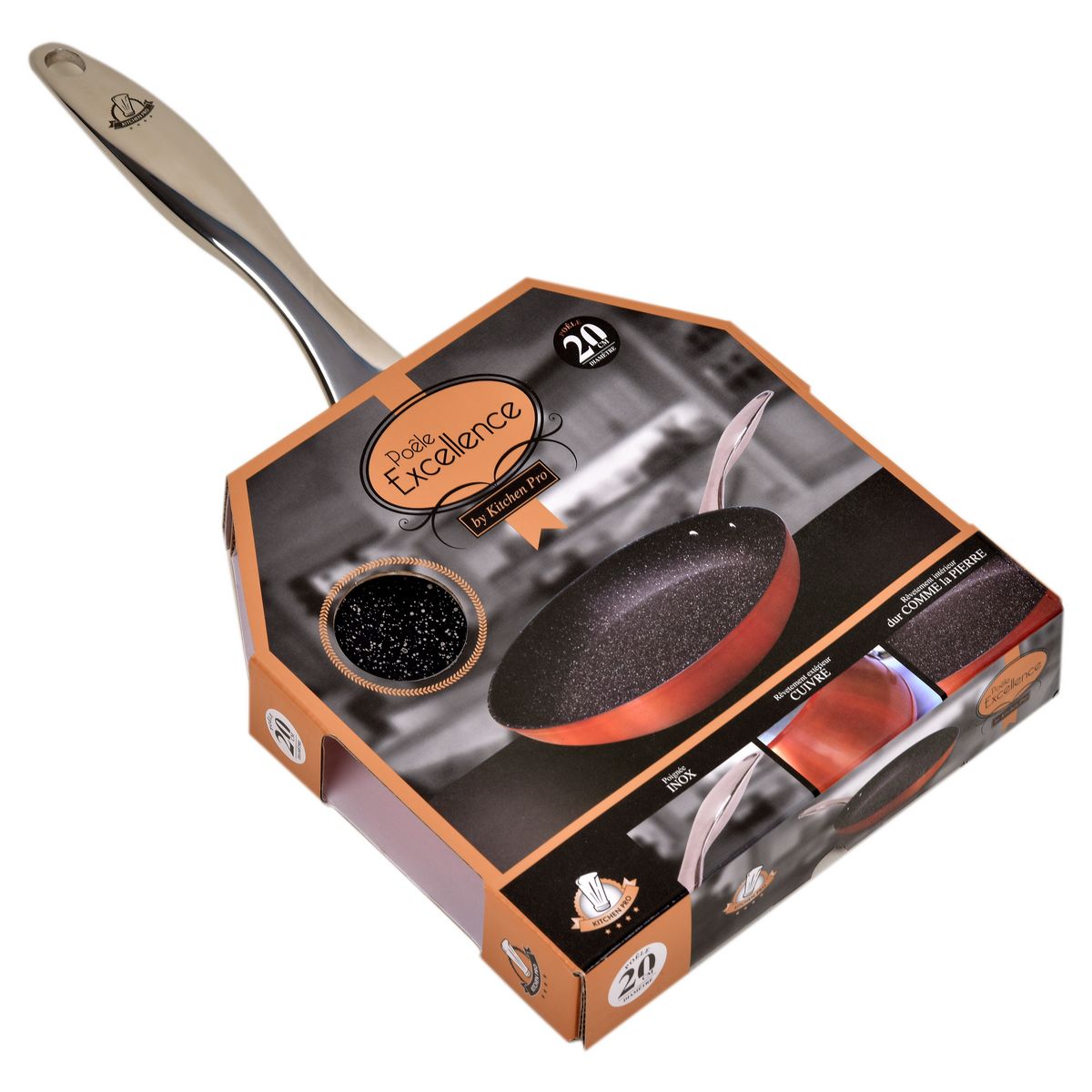 KITCHEN PRO Poêle EXCELLENCE 20 cm