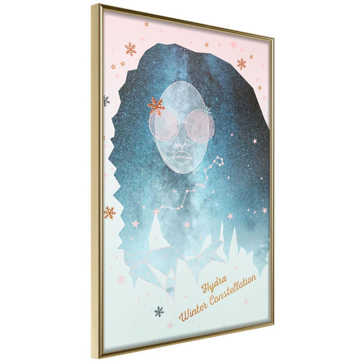 Paris Prix Affiche Murale Encadrée  Winter Constellation