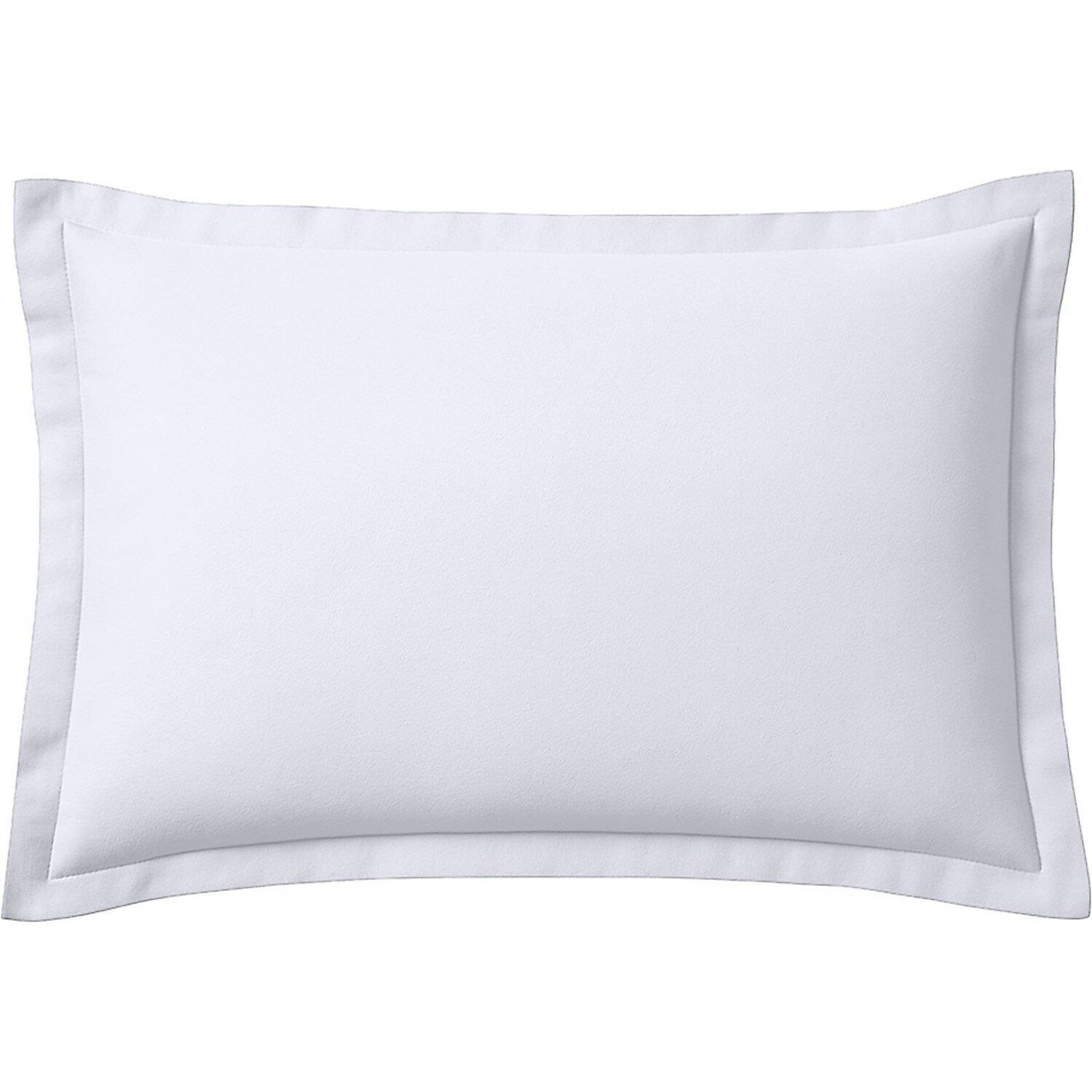 Voir la diapositive 1 : Home collection Taie d'oreiller 100% flanelle coton 160 grs
