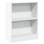 Voir la diapositive 2 : VIDAXL Bibliotheque Blanc 60x24x76 cm Bois d'ingenierie