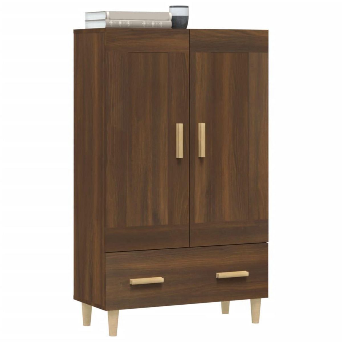 VIDAXL Buffet Chene marron 70x31x115 cm Bois d'ingenierie