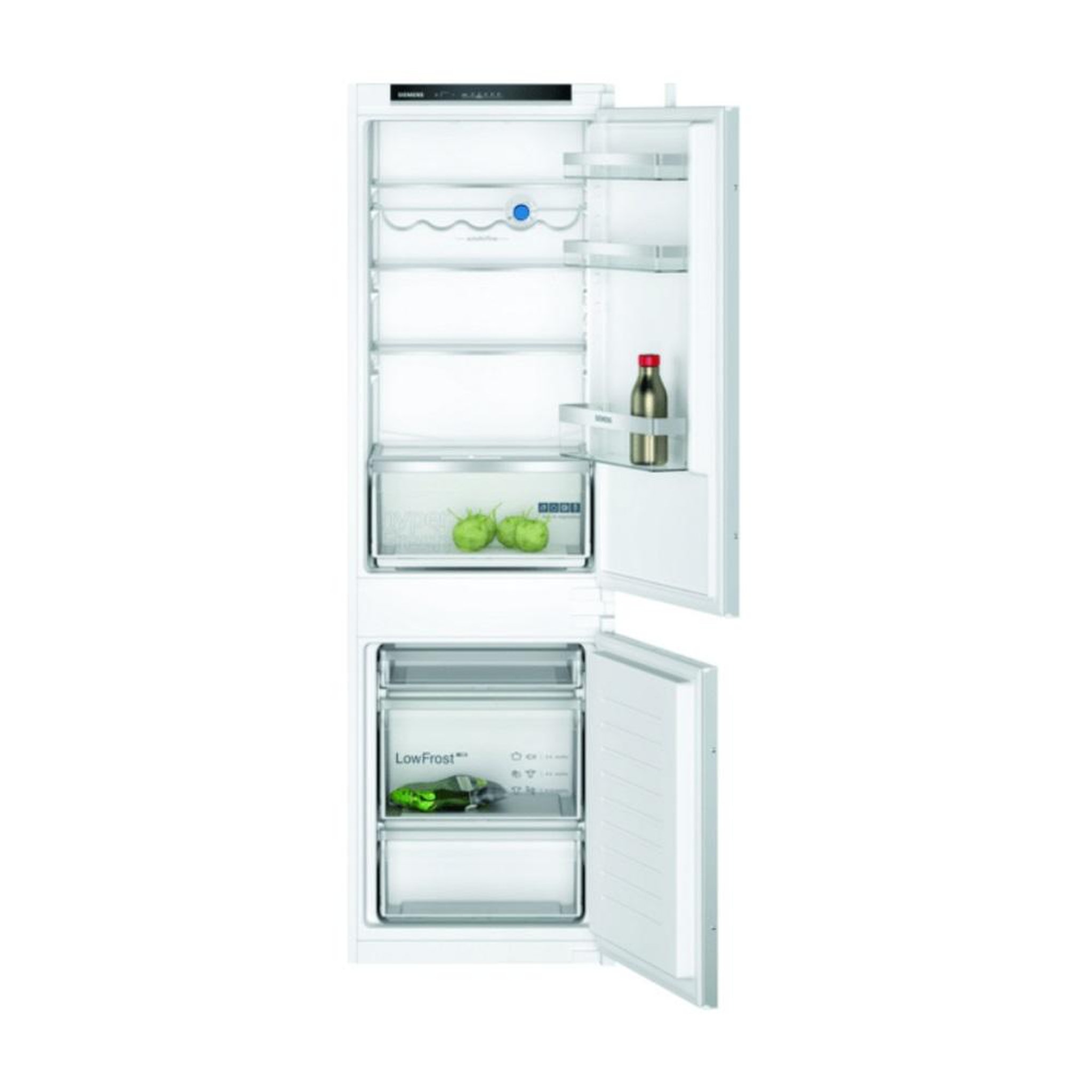 Siemens Réfrigérateur combiné intégrable à glissière 267l - ki86vvse0