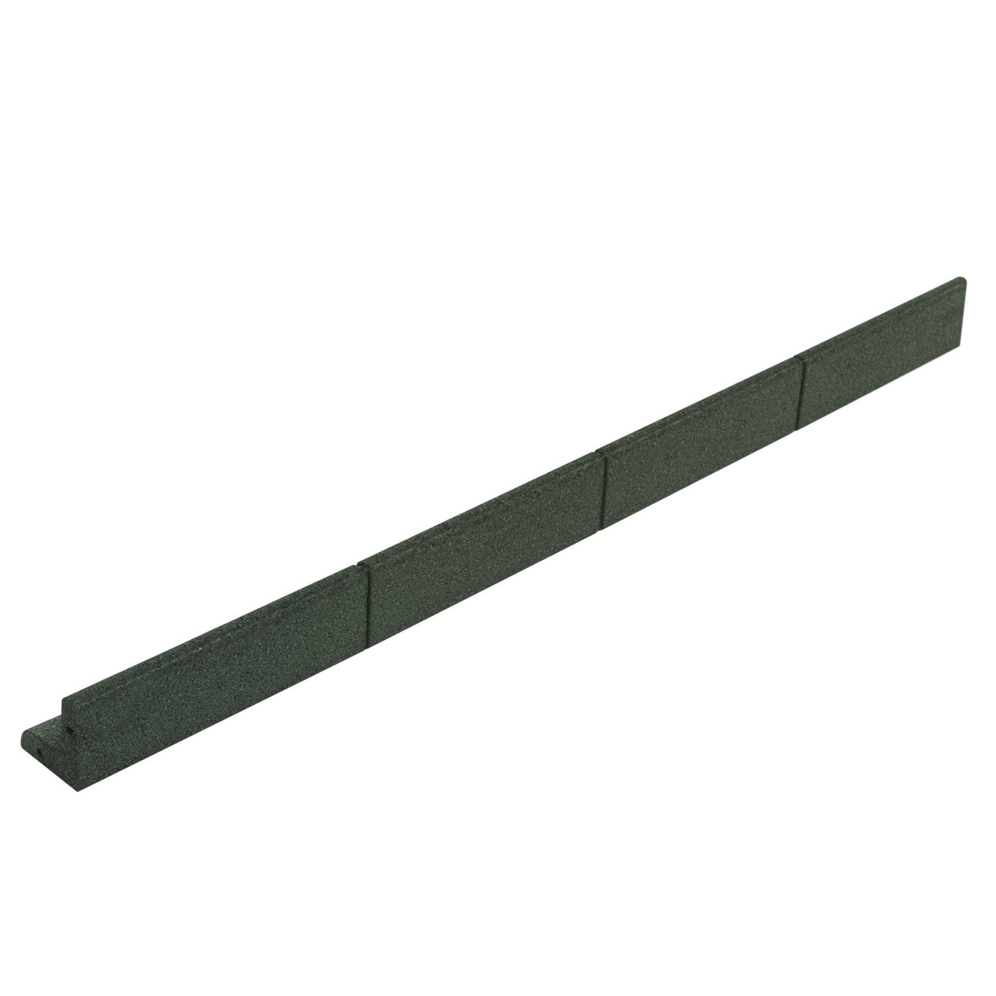 Voir la diapositive 2 : MONSTERSHOP Lot de 12 bordures de jardin flexibles en caoutchouc 1,2 m & maillet