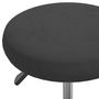 Voir la diapositive 5 : VIDAXL Chaise de salle a manger Noir Velours