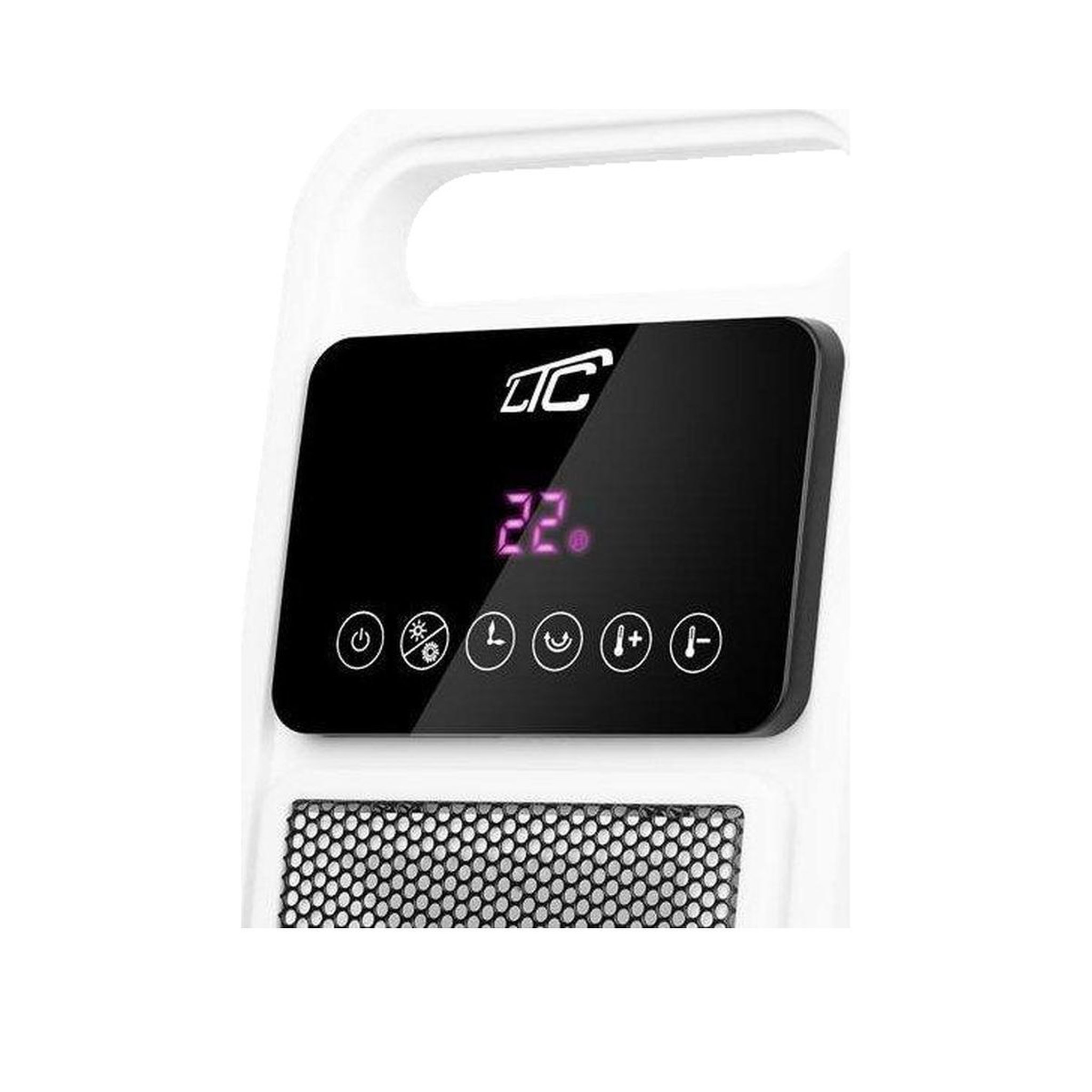 Voir la diapositive 3 : LTC Chauffage soufflant LTC LXWT15 blanc
