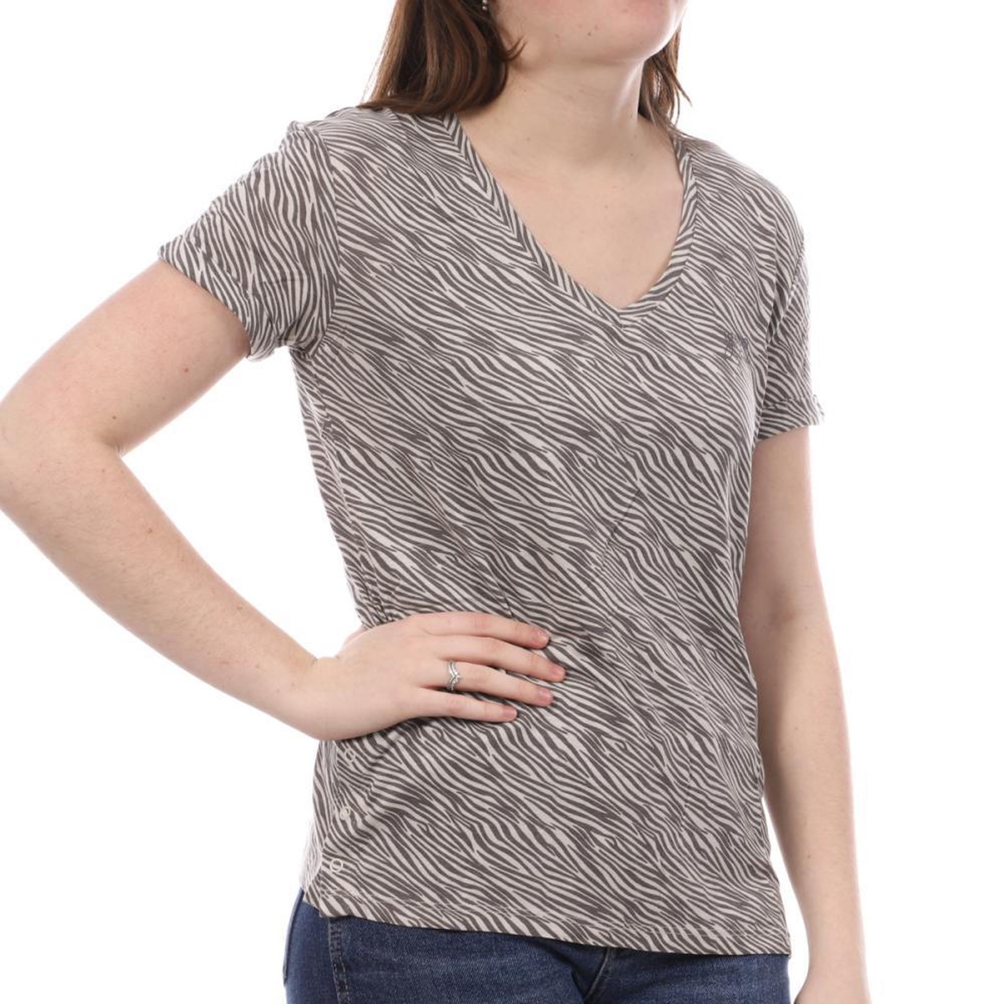 Voir la diapositive 1 : Lee Cooper T-shirt /Blanc Femme Lee Cooper Odla