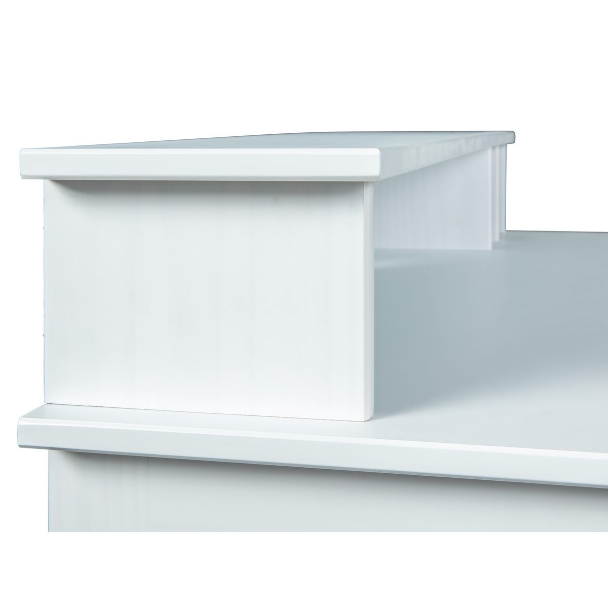 Bureau enfant en Pin massif vernis blanc MATHILDA