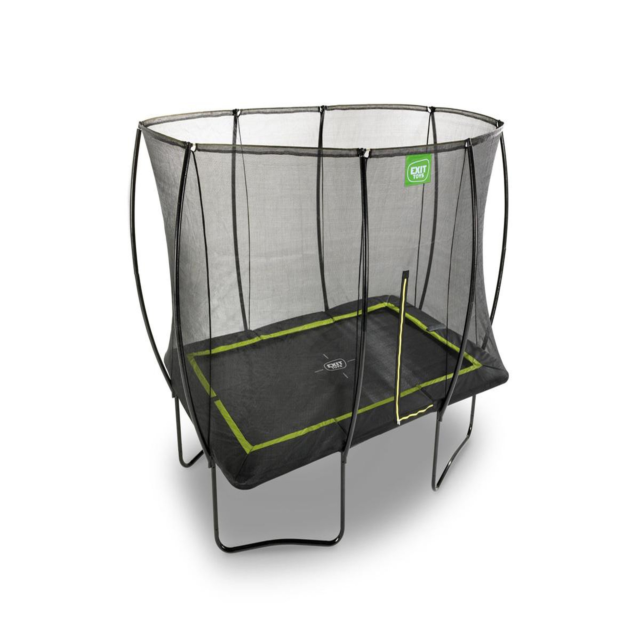 Voir la diapositive 5 : EXIT TOYS Trampoline Silhouette rectangulaire 214 x 305 cm Noir - Exit Toys