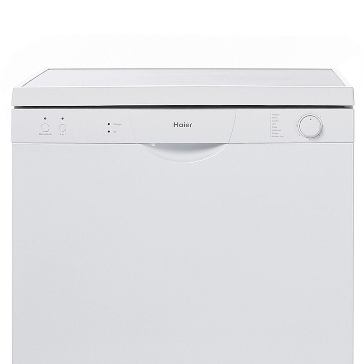 HAIER Lave-vaisselle DW12-TFE2-F, 12 Couverts, 60 cm, 49 dB, Pose libre