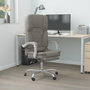 Voir la diapositive 1 : VIDAXL Fauteuil de massage inclinable de bureau Taupe Tissu