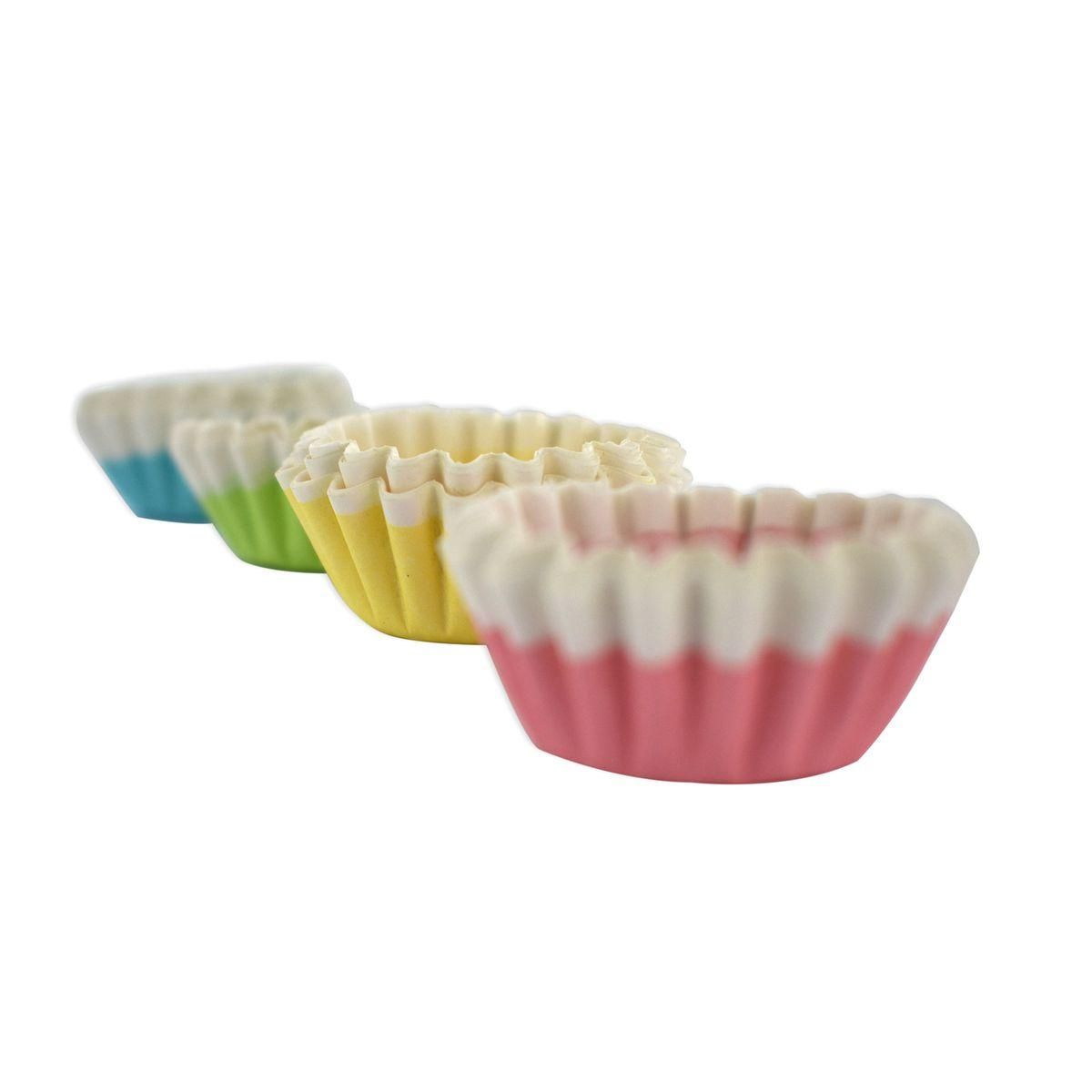 ZENKER Lot de 100 barquettes alimentaires en papier 2,5 cm Zenker Smart pastry