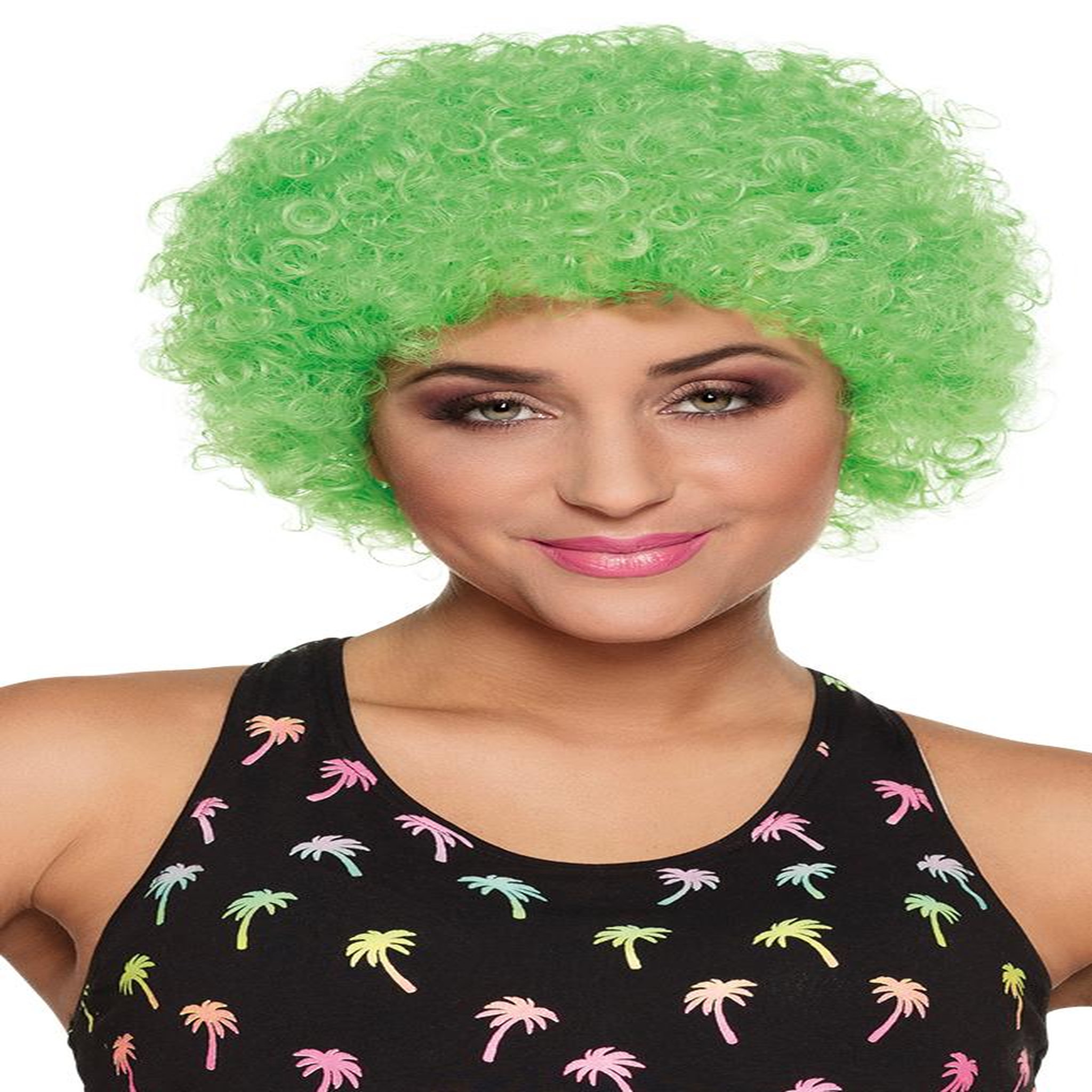 Boland Perruque Pop Eco Verte - Adulte