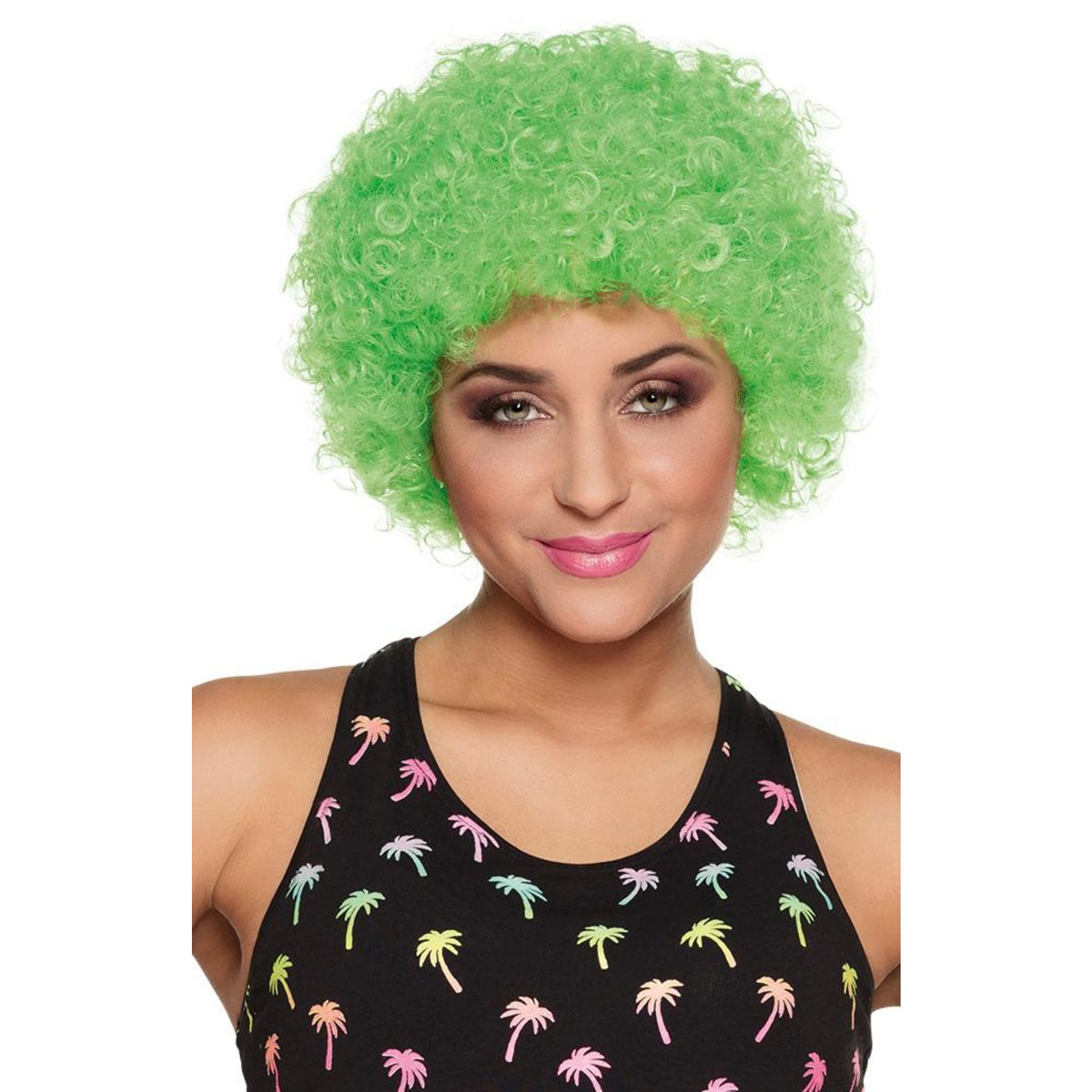 Boland Perruque Pop Eco Verte - Adulte