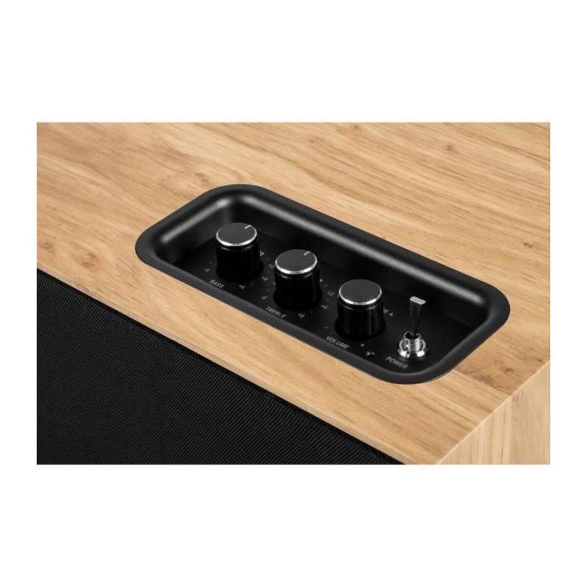THOMSON Enceinte résidentielle en bois - THOMSON - WS502 - Bluetooth 5.0, 100W, RCA, USB, AUX-IN
