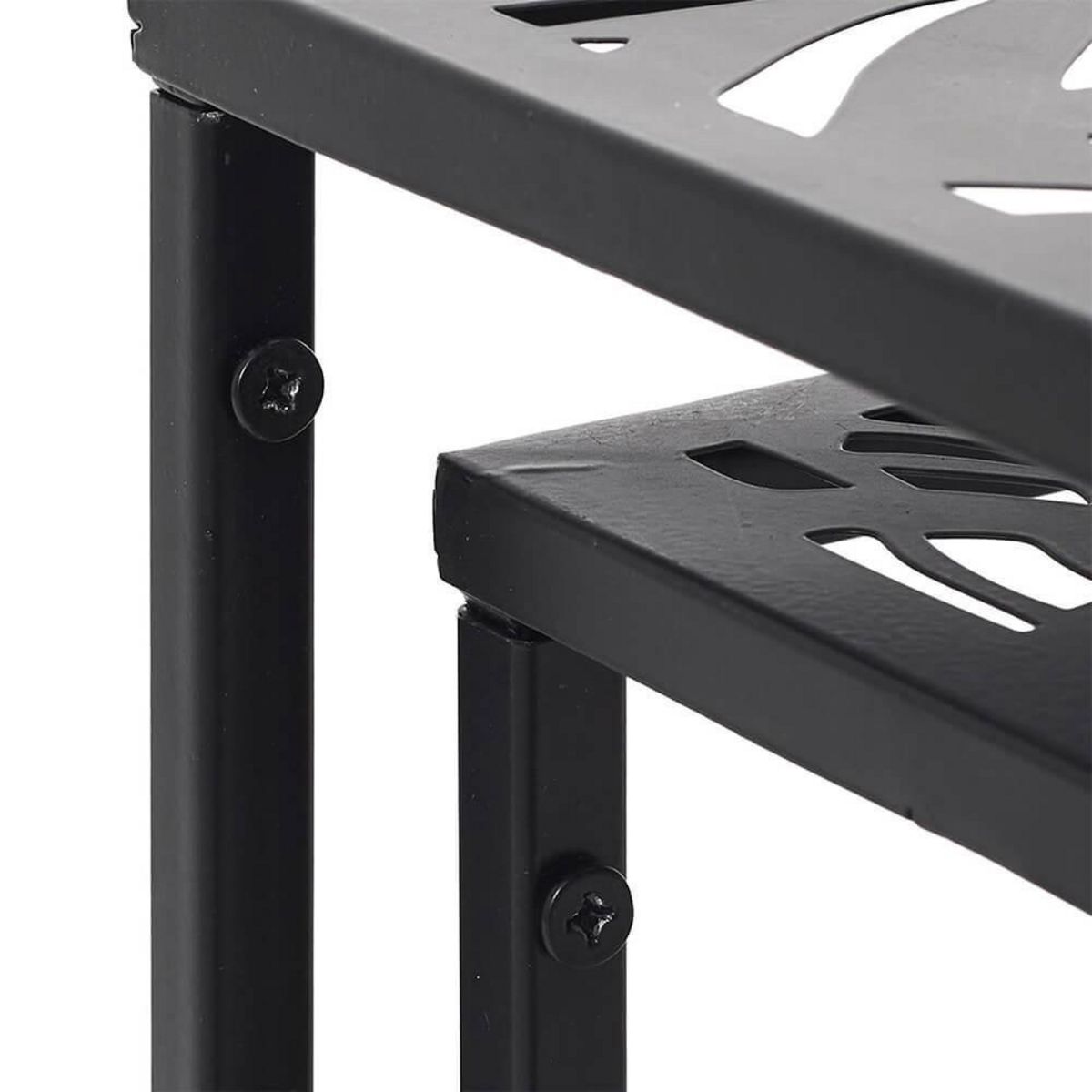 The Home Deco Factory Lot de 2 sellettes en métal gigognes Havana