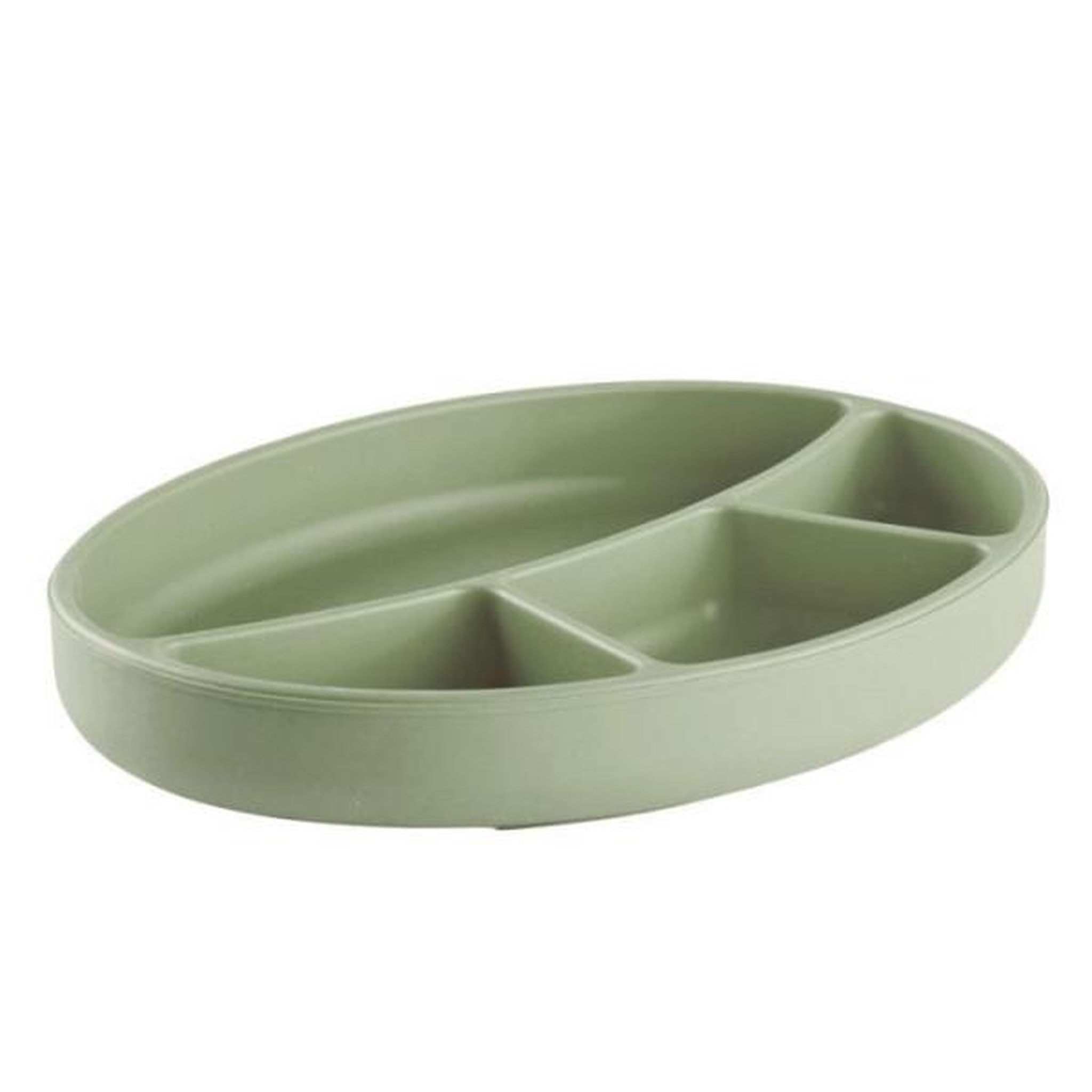 Voir la diapositive 6 : THERMOBABY Pack Repas - THERMOBABY - Silicone - Vert Cactus - Assiette, bol, bavoir et cuilleres
