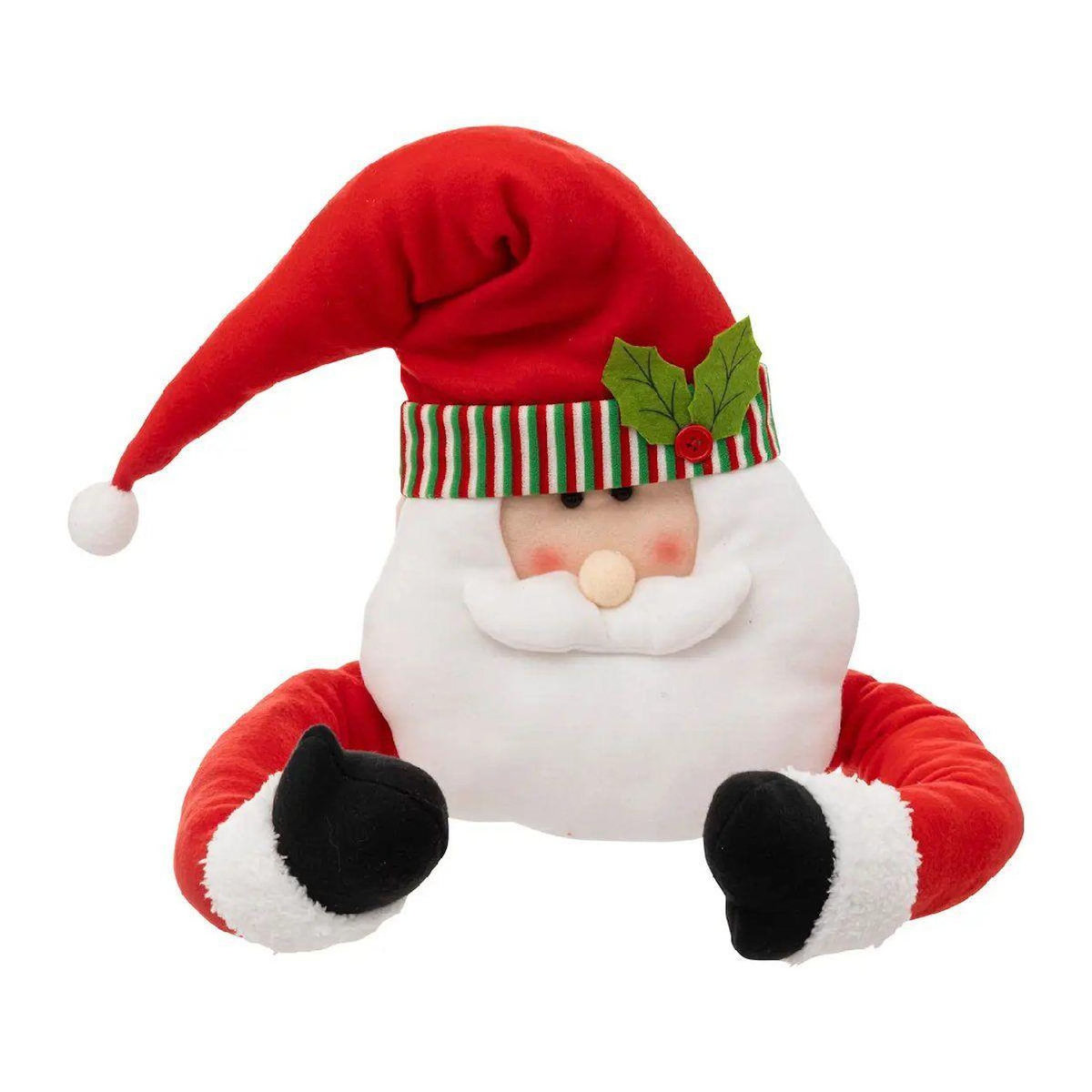 ATMOSPHERA Sujet de Noël  Grand Père Noël  100cm Rouge