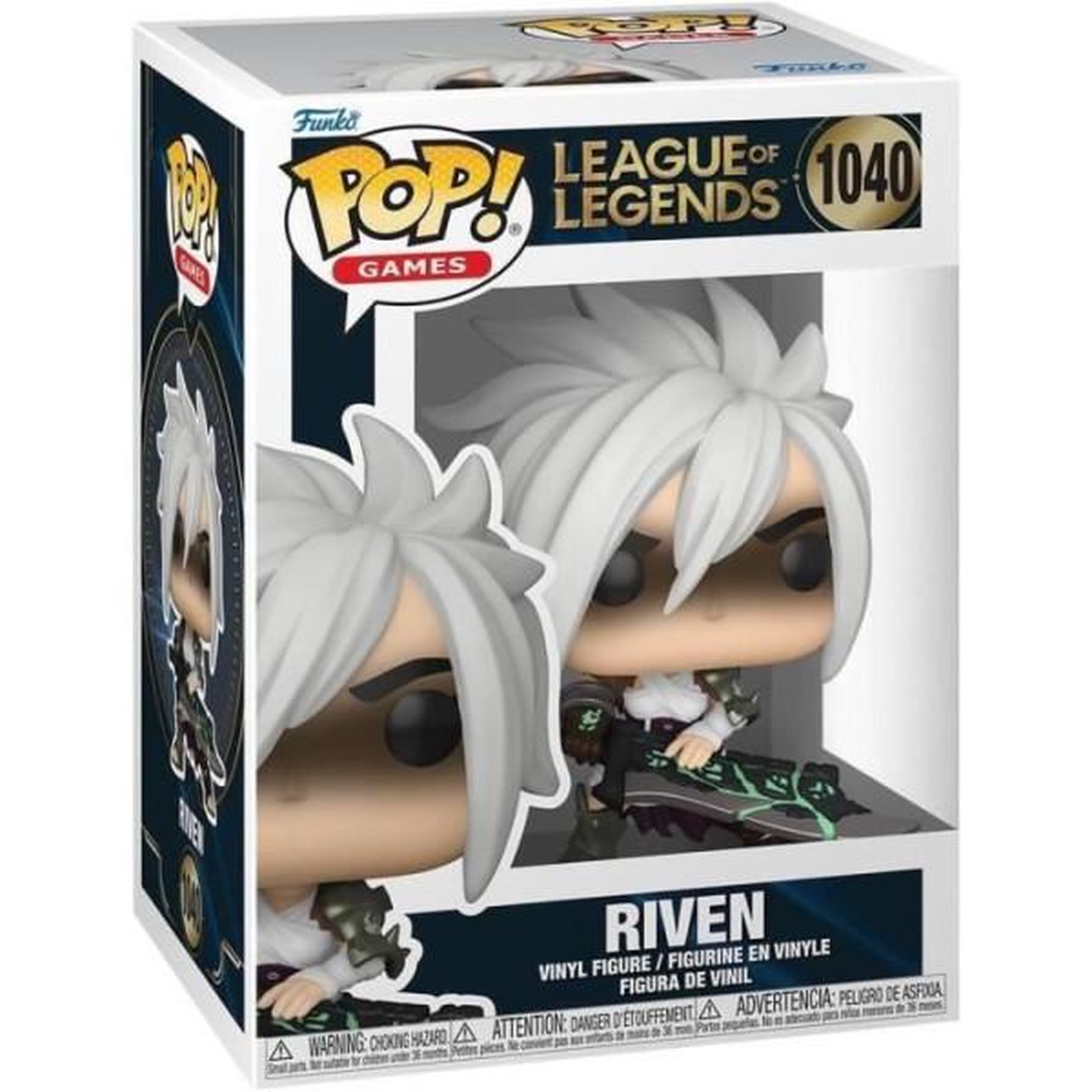 Funko Figurine Funko Pop! - League of Legends - Riven - 9 cm - Vinyle - Emballage boîte-fenetre