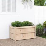 VIDAXL Jardiniere d'exterieur 90x50x50 cm bois de pin massif