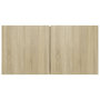 Voir la diapositive 4 : VIDAXL Meuble TV suspendu Chene sonoma 60x30x30 cm