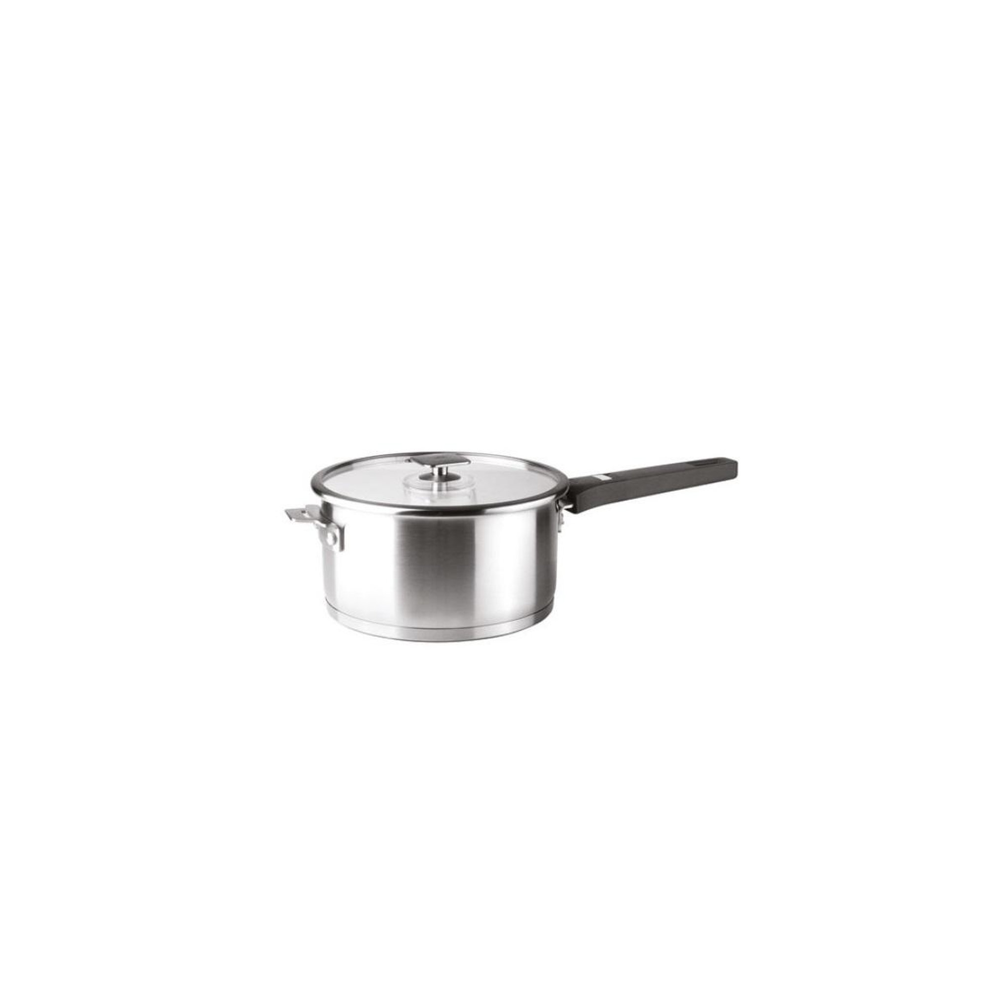 Voir la diapositive 2 : Lacor Set 3 casseroles inox 16 / 18 / 20 cm + poignée - 56610