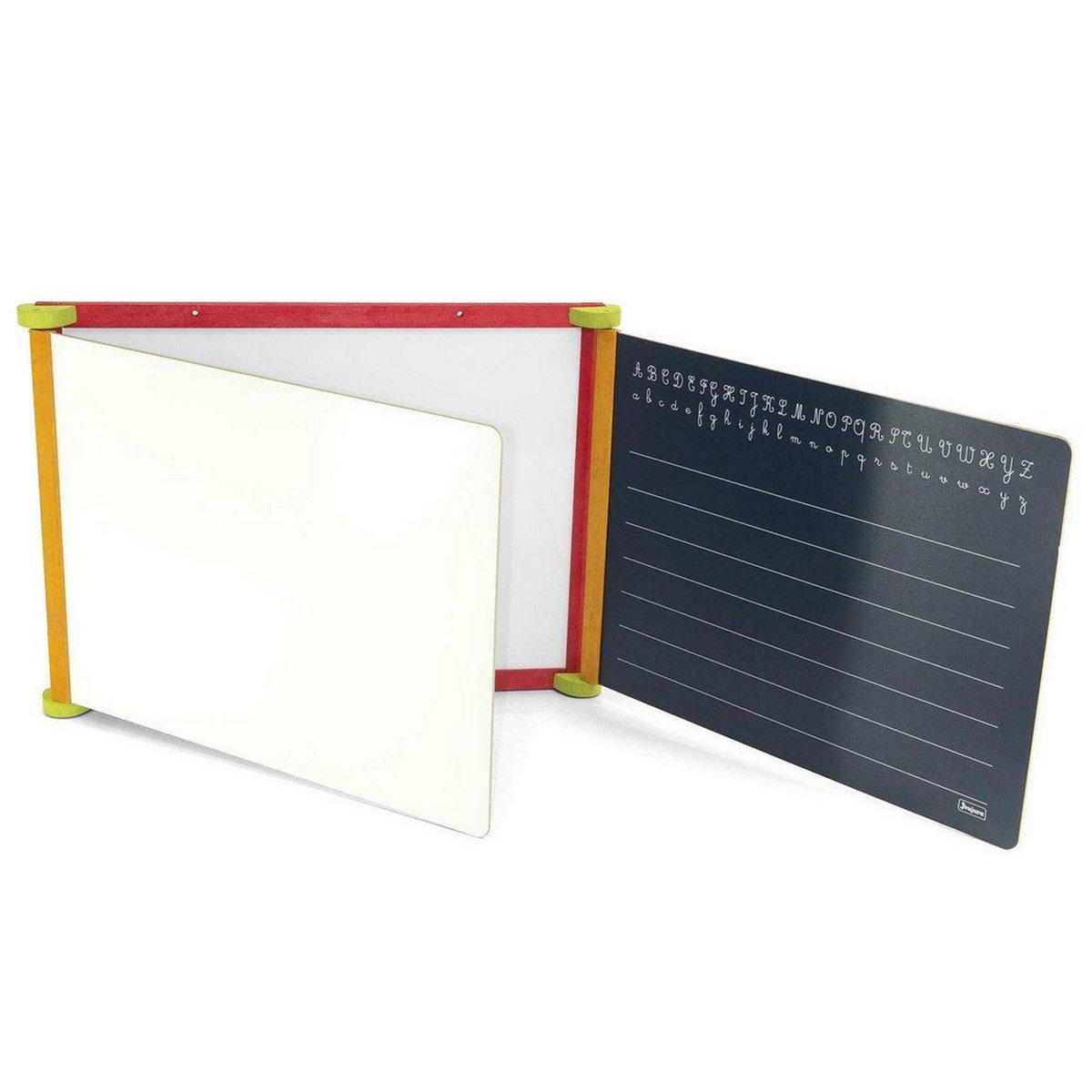 JeuJura Tableau triptyque en bois teinté magnétique