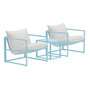 Voir la diapositive 1 : Paris Prix Salon de Jardin 3 Pièces  Messina  75cm Bleu Clair
