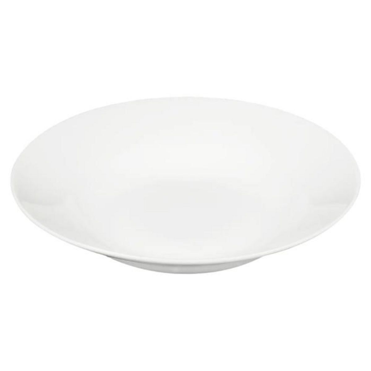 SECRET DE GOURMET Lot de 6 Assiettes Creuses  Ronde  20cm Blanc