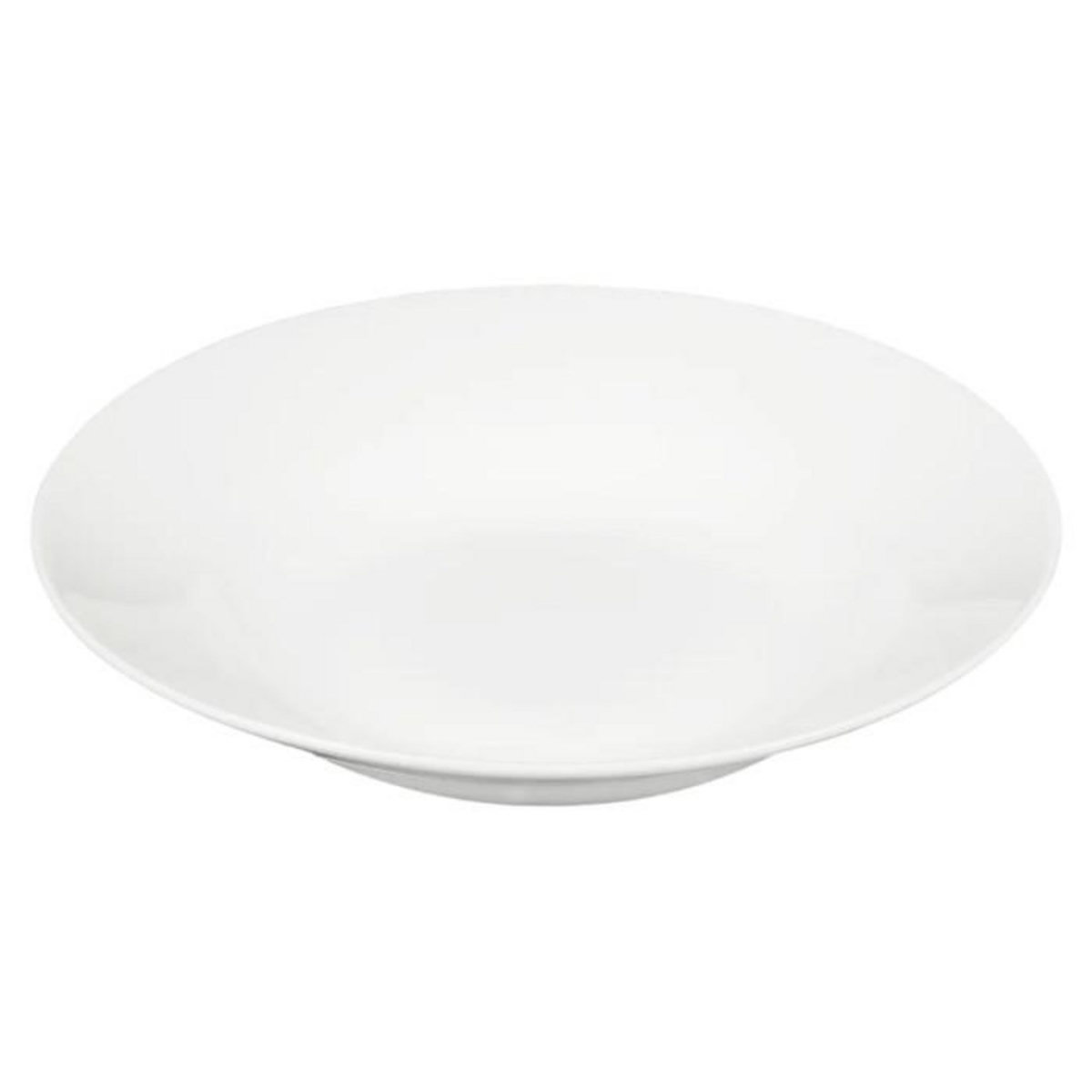 SECRET DE GOURMET Lot de 6 Assiettes Creuses  Ronde  20cm Blanc