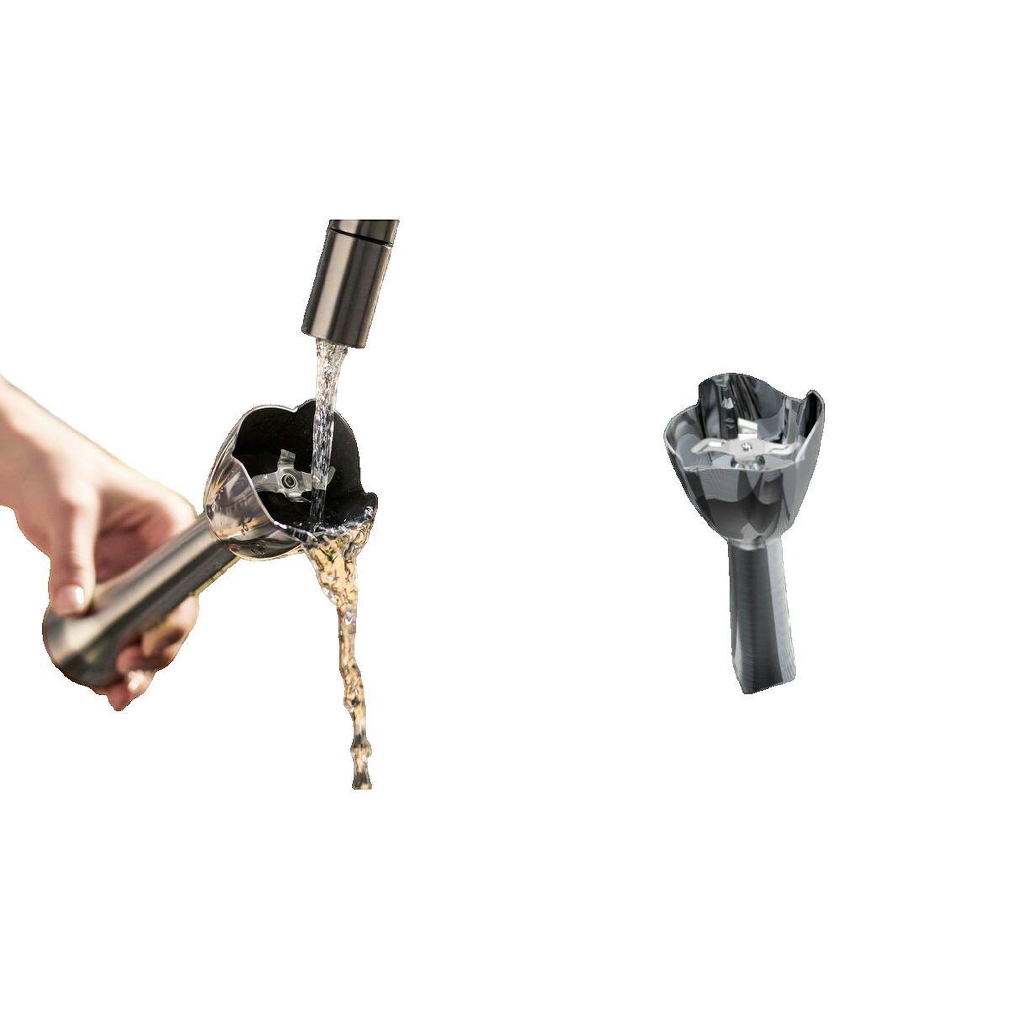 Voir la diapositive 2 : BOSCH Mixeur plongeant Bosch Série 6 MSM6M810 inox