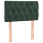 Voir la diapositive 2 : VIDAXL Tete de lit Vert fonce 80x7x78/88 cm Velours