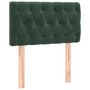Voir la diapositive 2 : VIDAXL Tete de lit Vert fonce 80x7x78/88 cm Velours