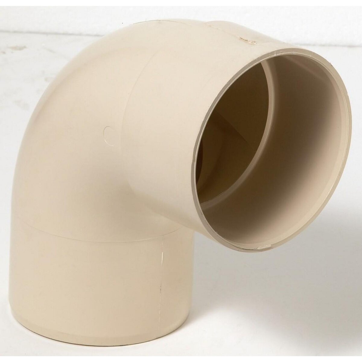 GIRPI Coude 87.3° pvc sable GIRPI, Dév.33 cm Diam.100 mm