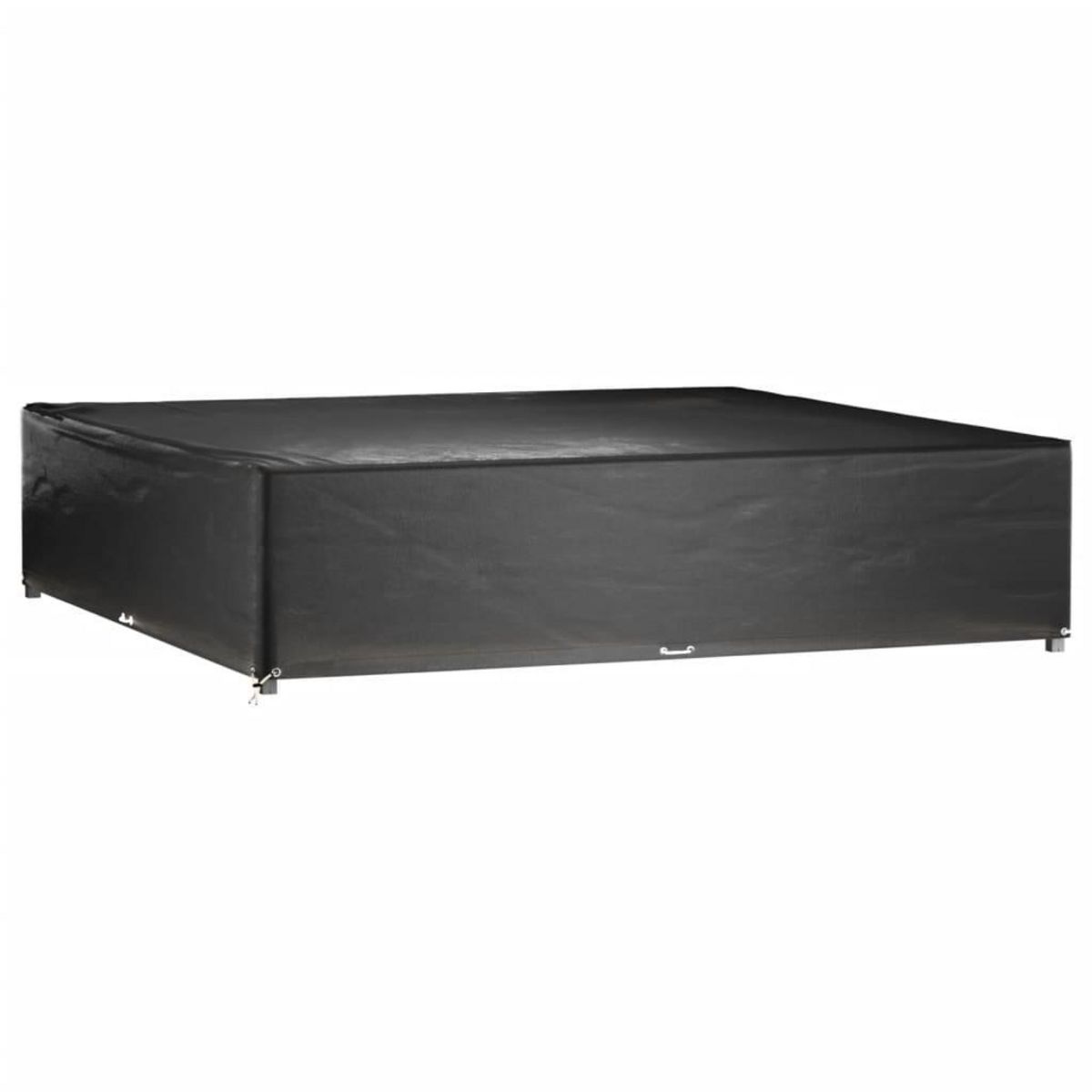 VIDAXL Housses de salon de jardin 2 pcs 16 œillets 240x240x55 cm carre
