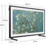Voir la diapositive 3 : Samsung TV QLED The Frame TQ32LS03C-32 pouces (80cm)