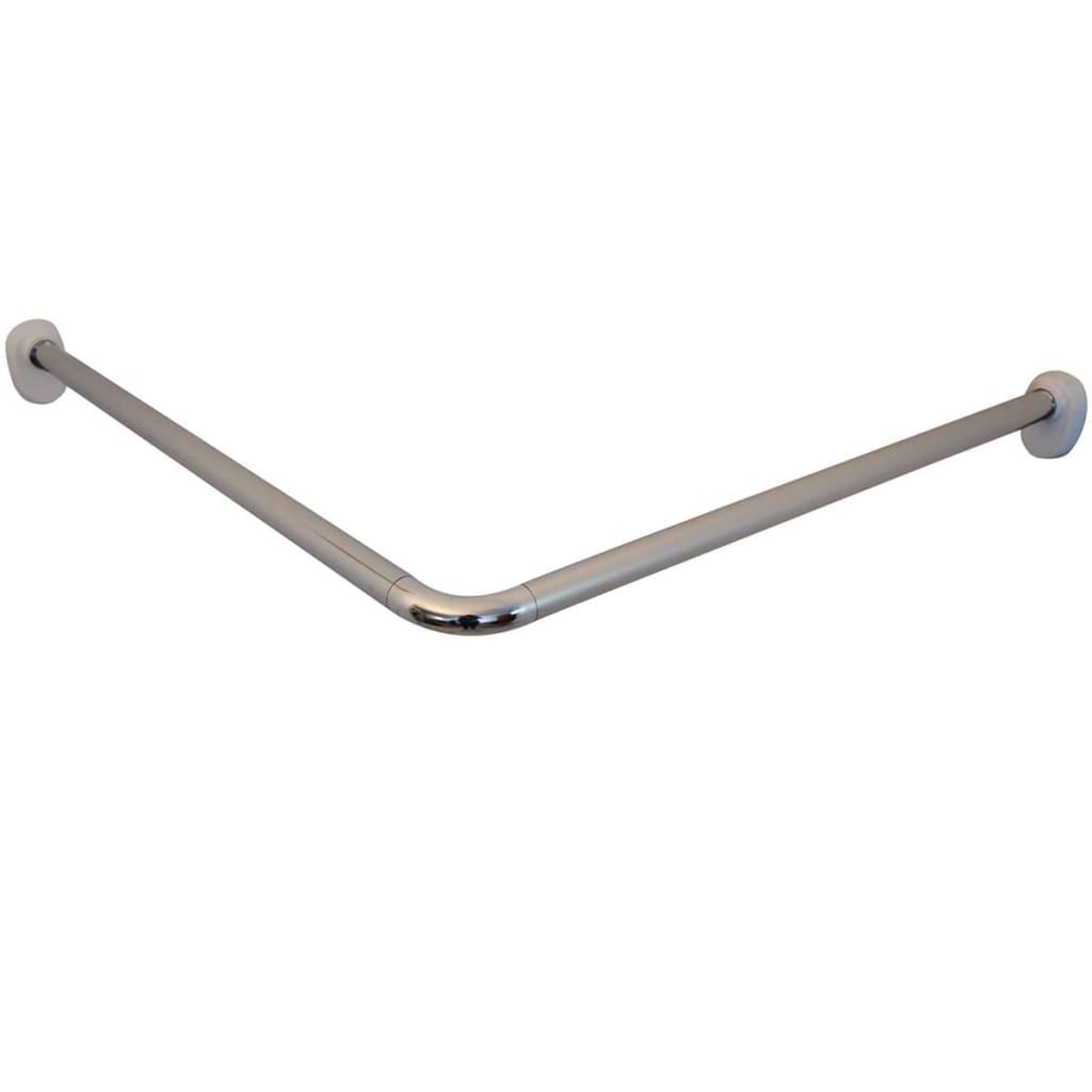 Voir la diapositive 1 : RIDDER RIDDER Tringle de rideau de douche coin universelle 25 mm Chrome 59500