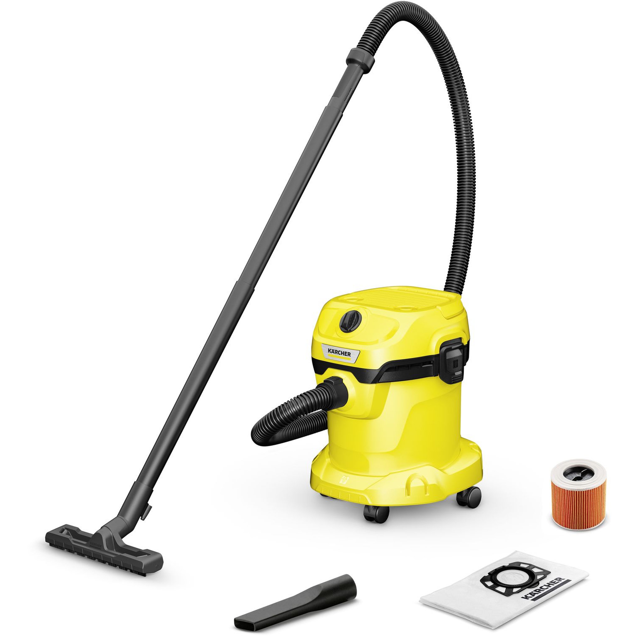 KARCHER Aspirateur eau et poussières WD 2 - 1000W