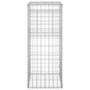 Voir la diapositive 4 : VIDAXL Poteau a panier de gabion 40x40x100 cm Fer