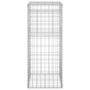 Voir la diapositive 4 : VIDAXL Poteau a panier de gabion 40x40x100 cm Fer
