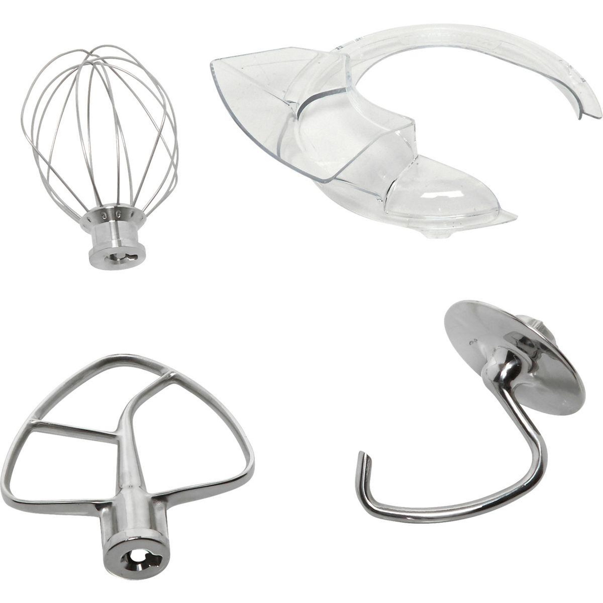 Voir la diapositive 3 : KitchenAid Robot pâtissier 5KSM185PSEMS Artisan Gris étain, 4,8 L, accessoires inox, bol 3L, couvercle antiprojections
