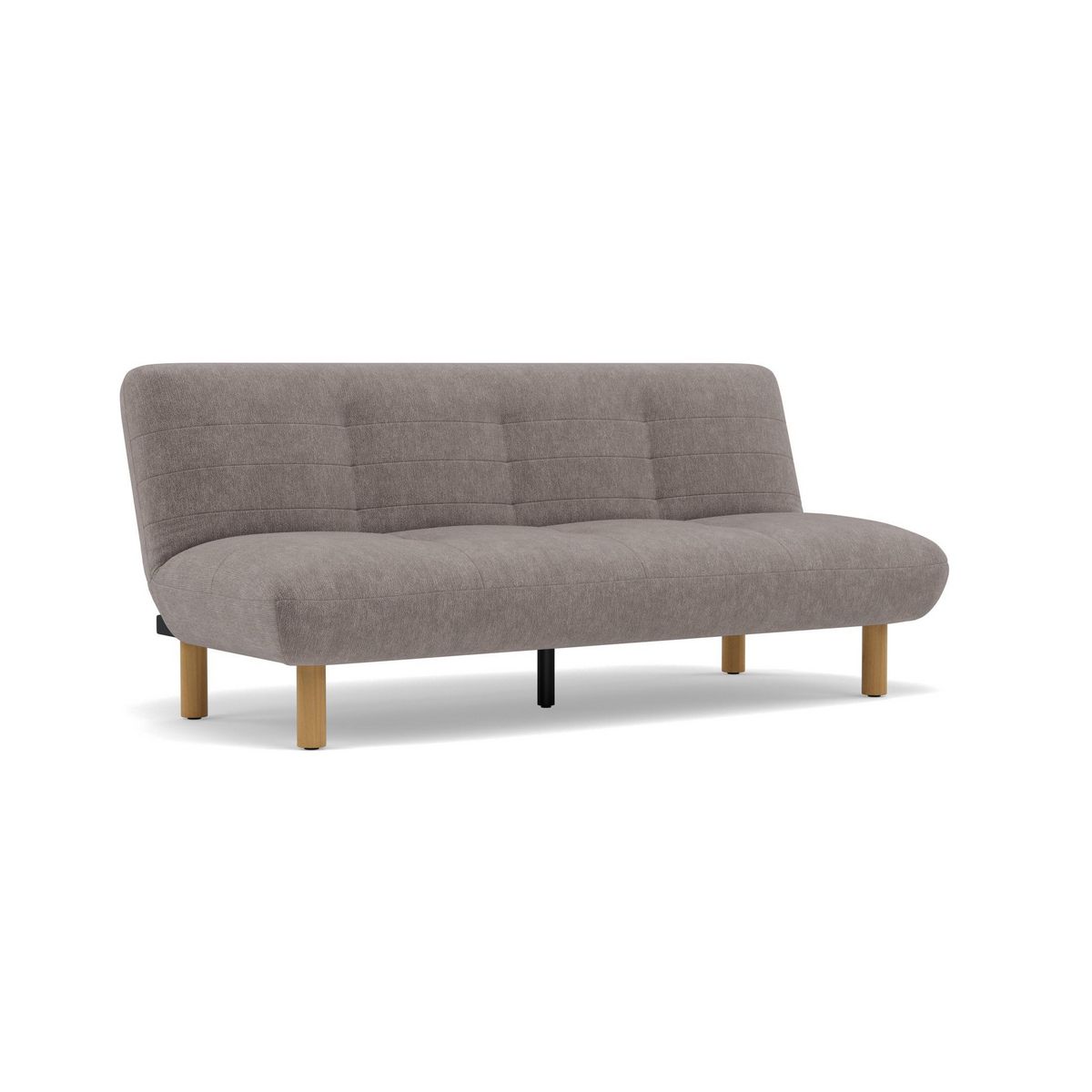 BEST MOBILIER Soan - banquette 2 places convertible clic-clac en velours texturé