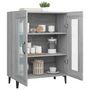 Voir la diapositive 5 : VIDAXL Buffet sonoma gris 69,5x34x90 cm bois d'ingenierie