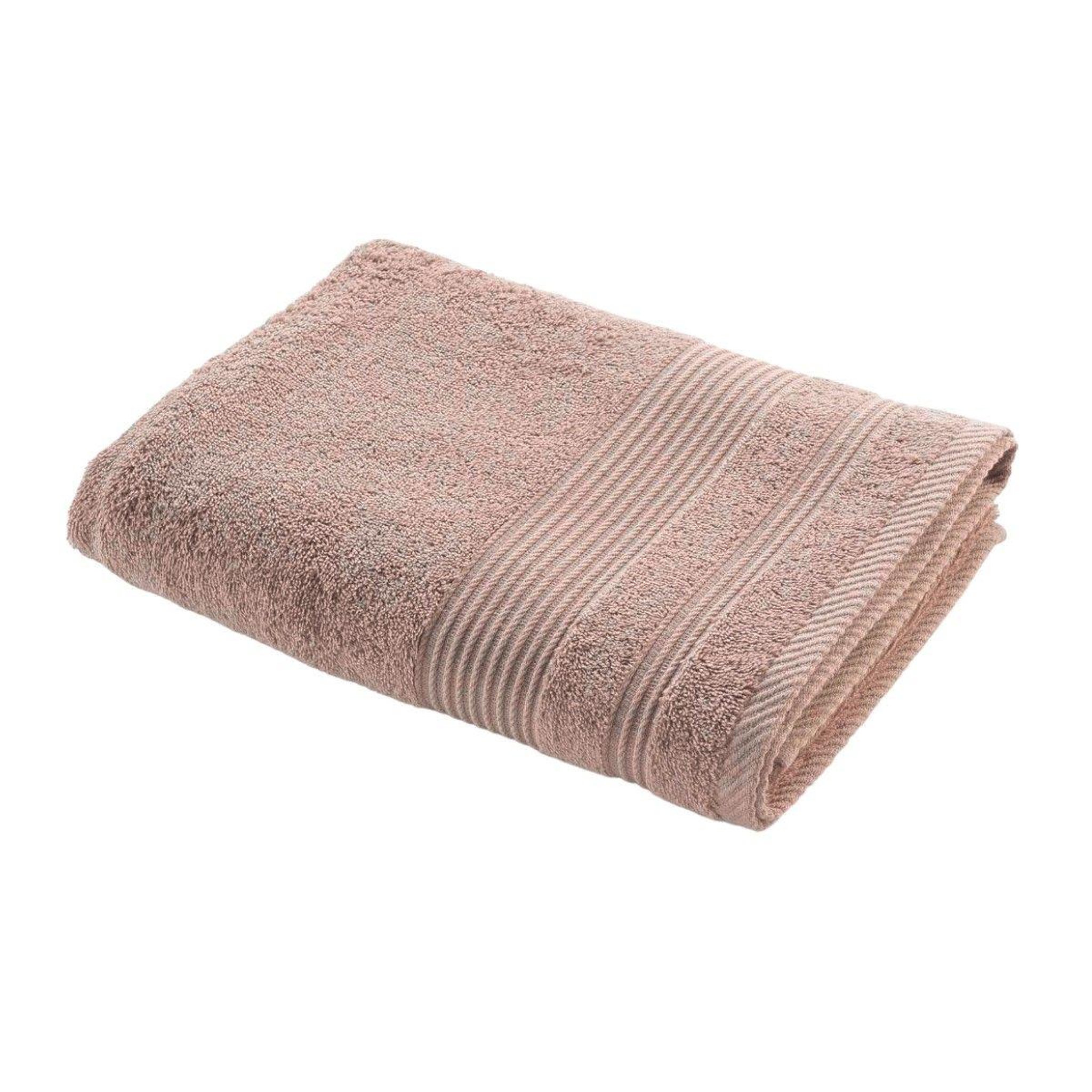 Douceur d'Intérieur Drap de douche  tendresse  70x130cm taupe