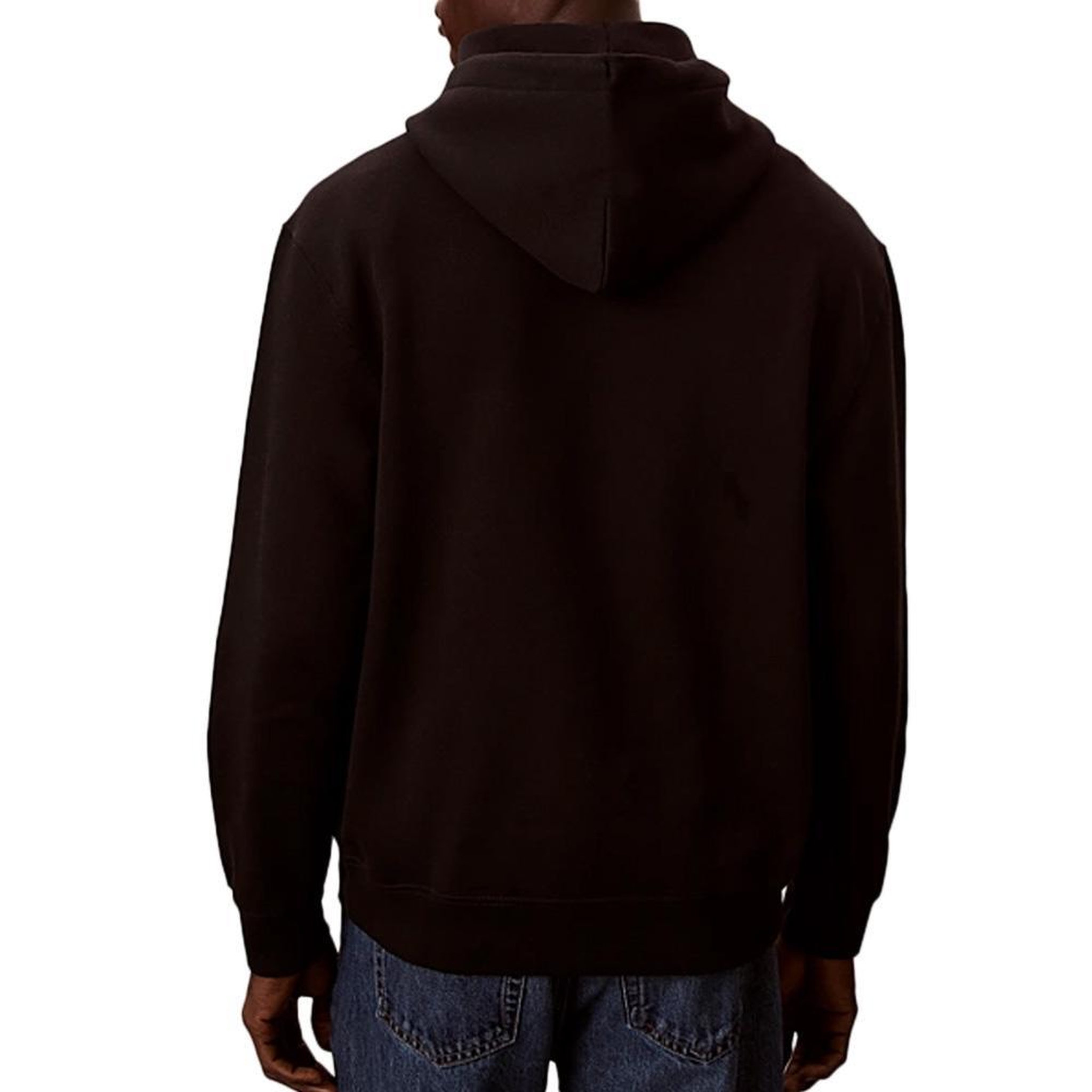 Voir la diapositive 2 : CALVIN KLEIN JEANS Sweat à Capuche Noir Homme Calvin Klein Jeans 3500