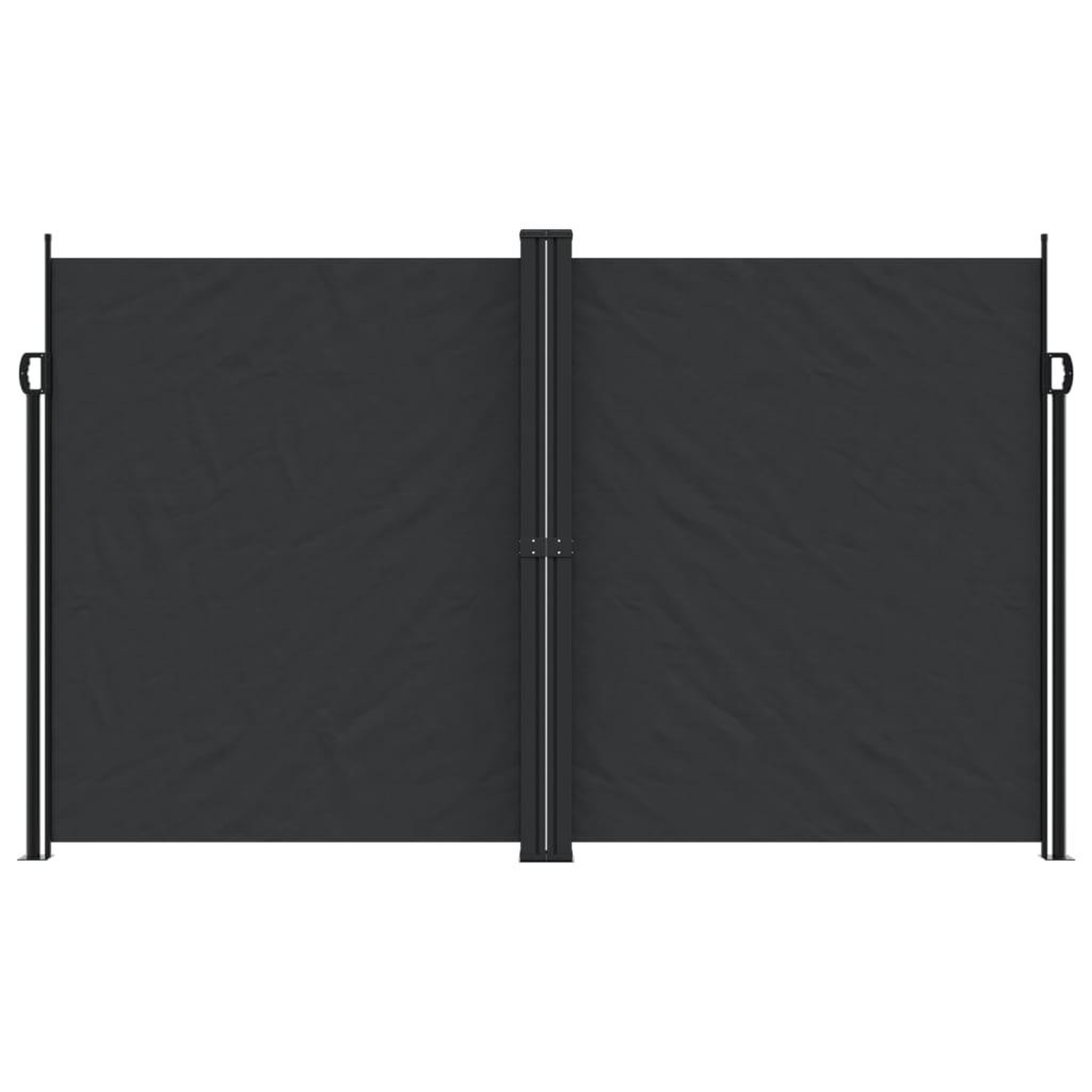 Voir la diapositive 3 : VIDAXL Auvent lateral retractable noir 200x600 cm