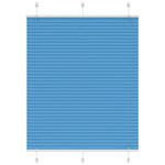 VIDAXL Store plisse bleu 110x150 cm largeur du tissu 109,4cm polyester