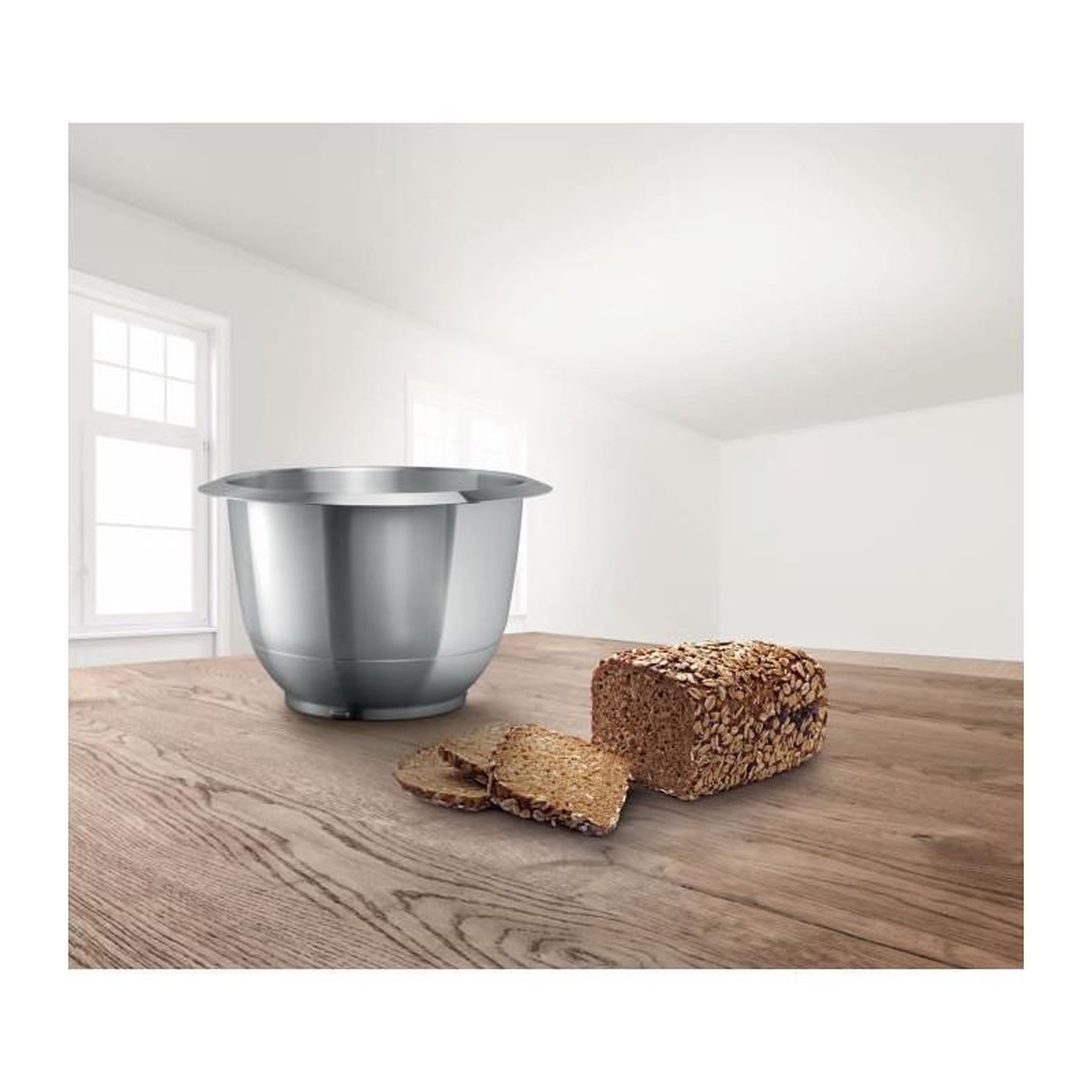 Voir la diapositive 2 : BOSCH Bol inox 3.9l pour robot bosch mum5 - muz5er2