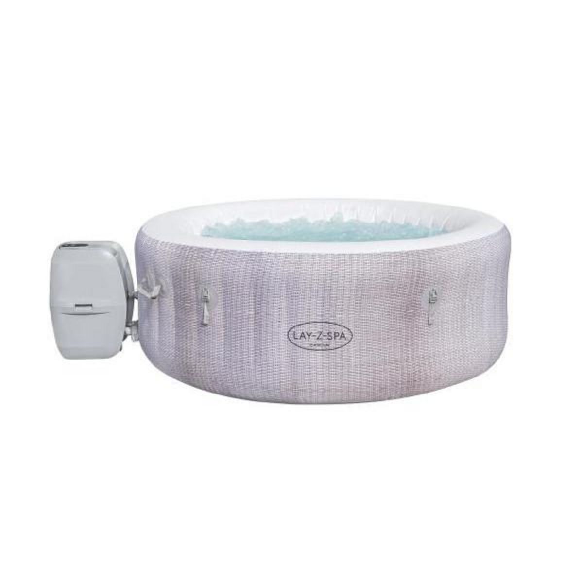 BESTWAY BESTWAY Spa gonflable Lay-Z-Spa Cancun Airjet™ rond 2 a 4 personnes, 180 x 66 cm, 120 jets d'air