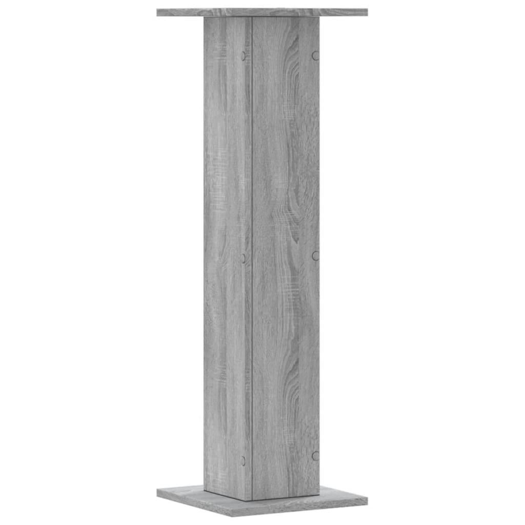 Voir la diapositive 4 : VIDAXL Supports pour plantes 2 pcs sonoma gris bois d'ingenierie